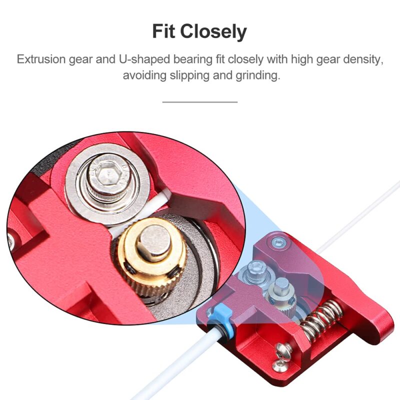 61aonK92ptL._SL1000_ Twotrees CR10 Extruder Upgrade Aluminum Block bowden extruder 1.75mm Filament Reprap Extrusion for Ender 3 CR10 CR10S PRO