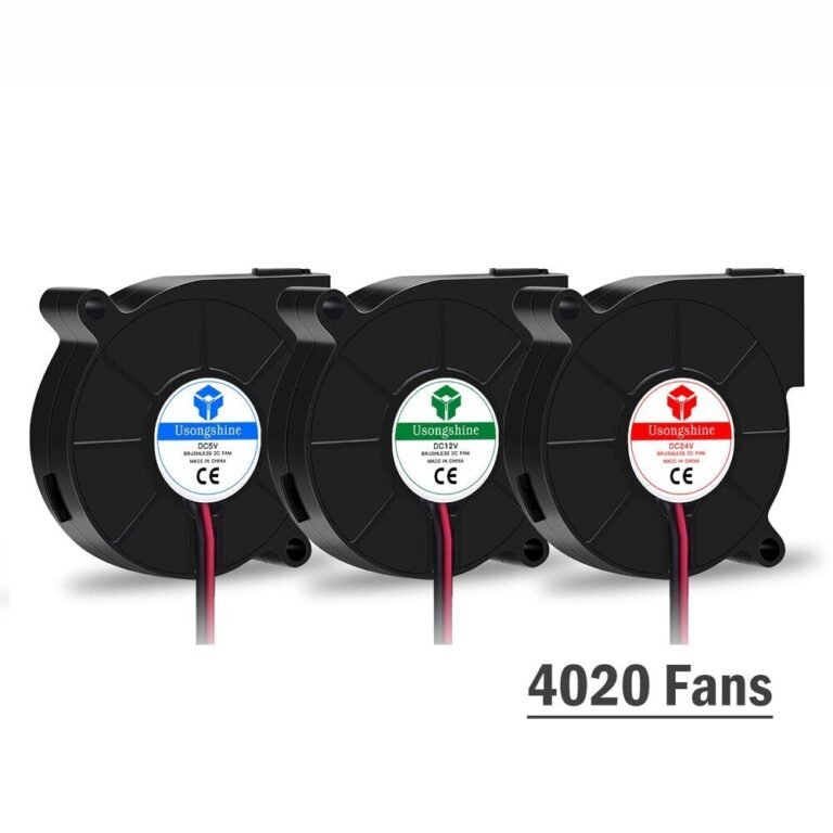Twotrees 3D Printer Cooling Turbo Fan 4020 DC 24V12V5V Brushless DC Fan with XH2.54-2P 30CM Cable