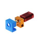 Twotrees CR-10 Hotend MK8 Extruder kit assembled 12v24v 40W with 1m PTFE 2x4 mm