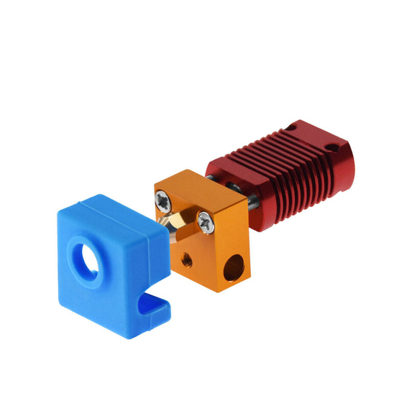 Twotrees CR-10 Hotend MK8 Extruder kit assembled 12v24v 40W with 1m PTFE 2x4 mm (4) Twotrees CR-10 Hotend MK8 Extruder kit assembled 12v24v 40W with 1m PTFE 2x4 mm
