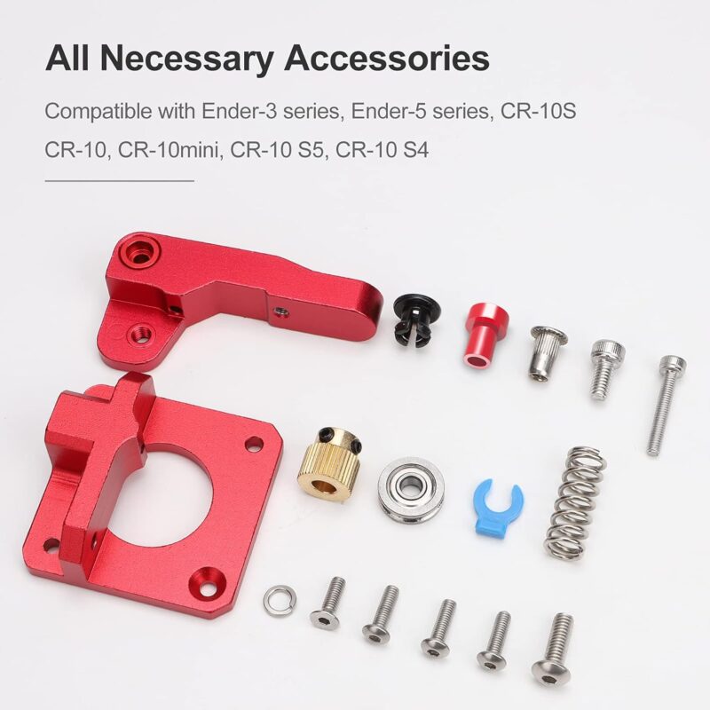 Twotrees CR10 Extruder Upgrade Aluminum Block bowden extruder 1.75mm Filament Reprap Extrusion for Ender 3 CR10 CR10S PRO (10) Twotrees CR10 Extruder Upgrade Aluminum Block bowden extruder 1.75mm Filament Reprap Extrusion for Ender 3 CR10 CR10S PRO