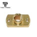 Twotrees T8 Screw Milling Brass Nut T8x8mm