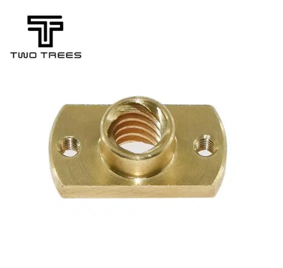 Twotrees T8 Screw Milling Brass Nut T8x8mm