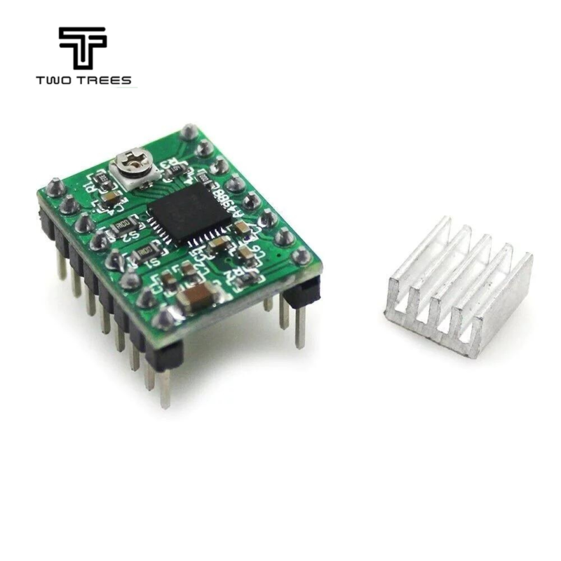 Twotrees A4988 Stepper Motor Driver Module Green PCB