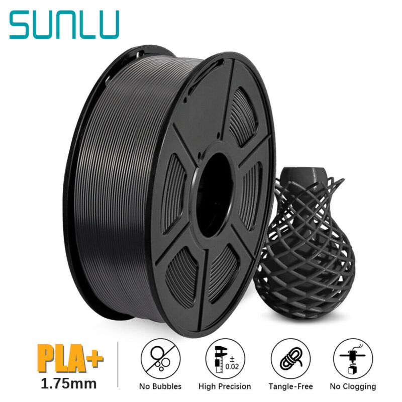 SUNLU PLA+ Black