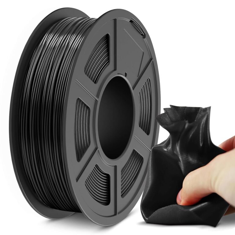 SUNLU TPU-Silk Black filament flexible