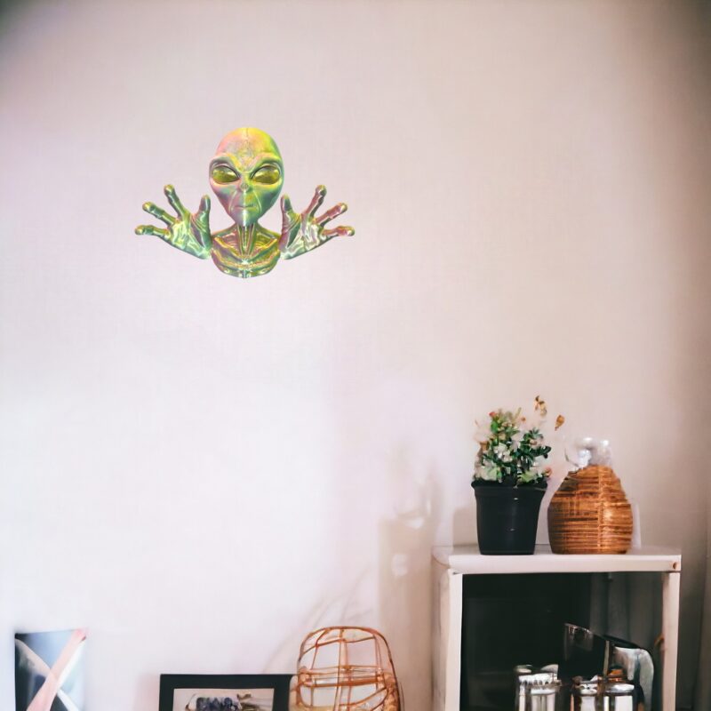 3d printed wall decor alien