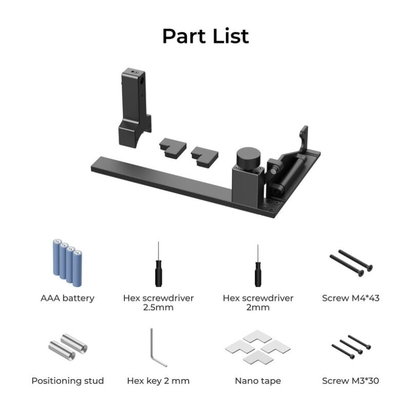 xTool Acccessory Kit for RA2 Pro Mechblock xTool Accessory Kit for RA2 Pro - Image 5