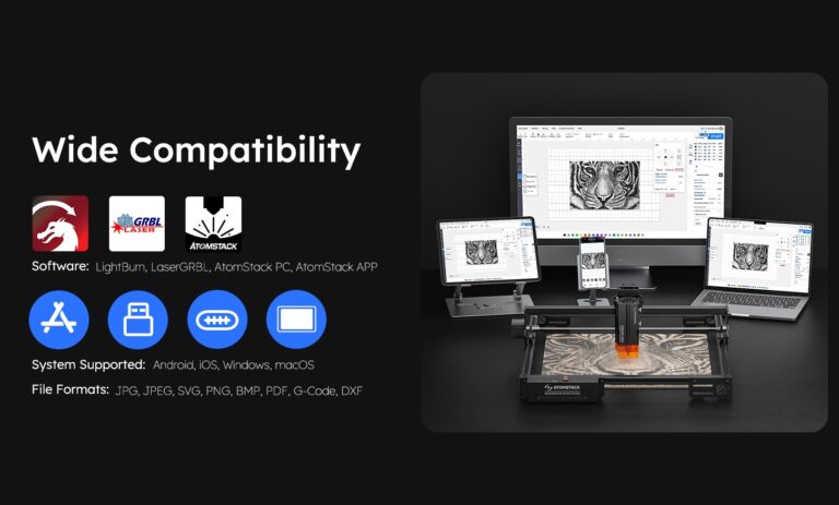 AtomStack A10 Pro V2 Laser Engraver Mechblock
