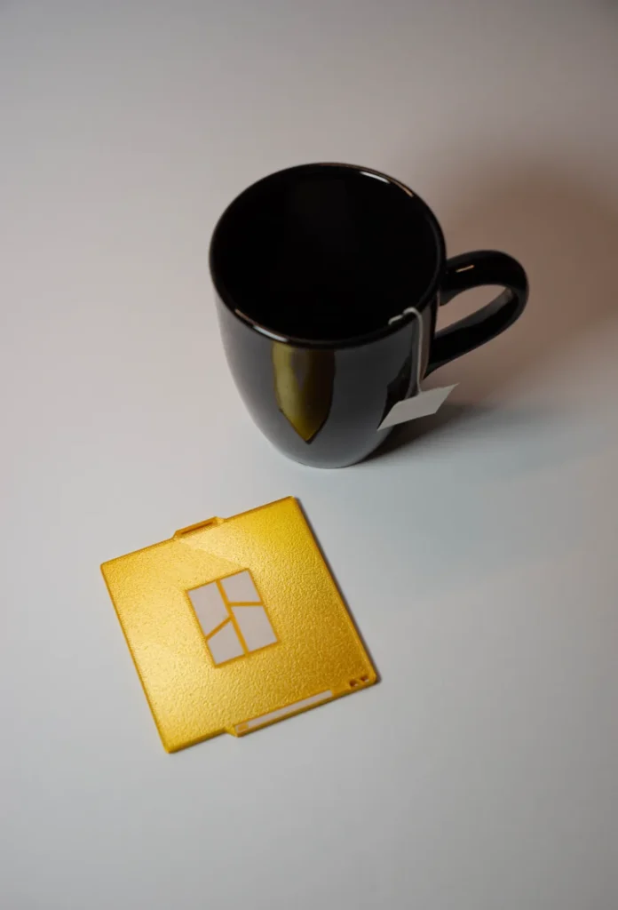 Bambu Lab Textured PEI Plate Coaster!