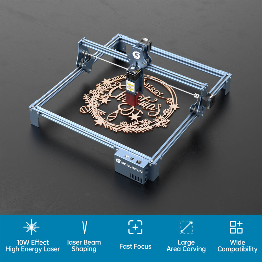 SCULPFUN S9 Pro 10W Laser Engraver Review