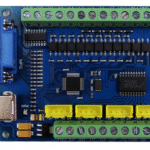 MACH3 USB CNC 5 Axis 100KHz Smooth Stepper Motion Control Card Breakout Board for CNC Engraving 12-24V
