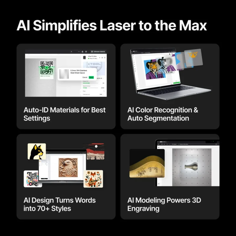 xTool F2 Ultra MOPA Single laser Mechblock Image 3 xTool F2 Ultra MOPA Single laser Mechblock Image 3