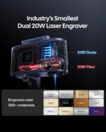 LaserPecker LP5  Smart 20W Fiber+Diode Laser Engraver - Image 2