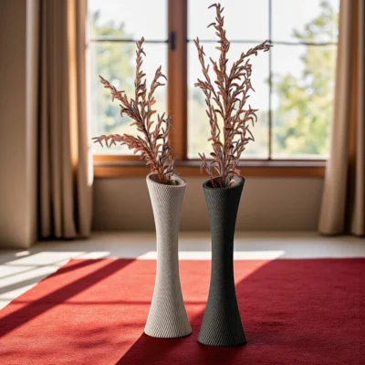 SPIRAL ROSE Vase
