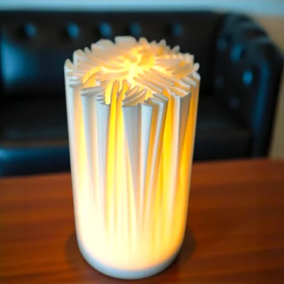 Minimalist Organic Table Lamp