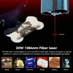 Sculpfun IR20 20W Fiber Laser Module Kit Image 5
