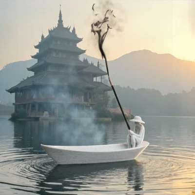 Still Waters Incense Holder – Serenity Cast in 3D