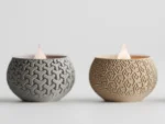 Tealight LED Candle geo style - Image 4