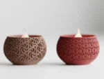 Tealight LED Candle geo style - Image 5