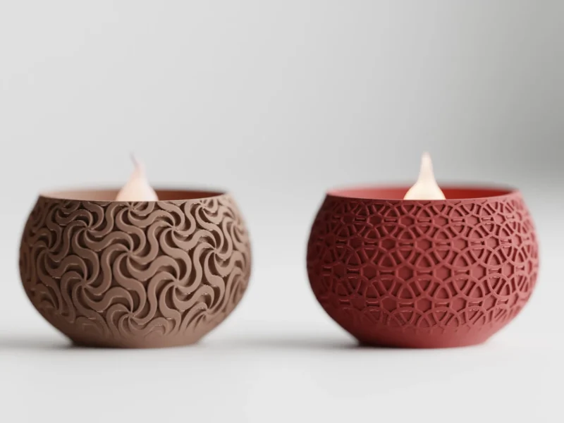 Tealight-LED-Candle-geo-style-image-4.webp Tealight LED Candle geo style - Image 5
