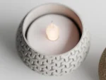Tealight LED Candle geo style - Image 6