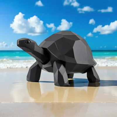 Walking Low Poly Turtle