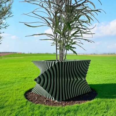 Anio Wacky 3D Printed Planter Pots by Terra De Verdant