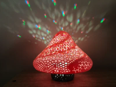Mommy Stumpy Mushroom Lamp