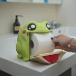 Frodrick the Frog Toilet Paper Dispenser-1 pc