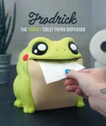 Frodrick the Frog Toilet Paper Dispenser-1 pc - Image 3