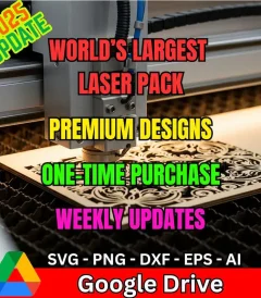 Library Mechblock Laser Cut Ultimate Bundle Design File