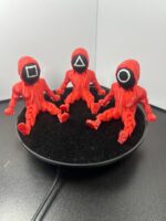 Articulated Squid Pals, Collectors Desktop Decorations (Set of 3) - Image 3