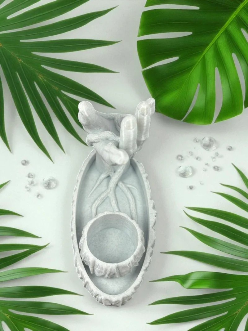 Spirit of Nature' Mystical Hand Planter & Trinket Tray - Image 3