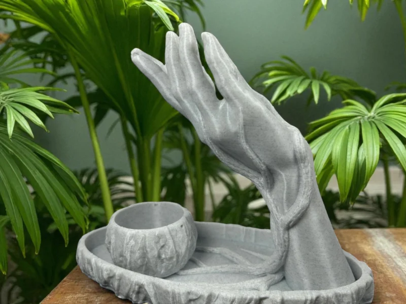 Spirit of Nature' Mystical Hand Planter & Trinket Tray - Image 5