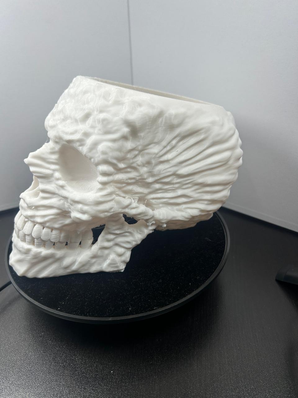 Zatomic human skull 3D Printed skull_decorative iteam - Image 2
