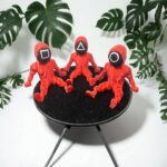 Articulated Squid Pals, Collectors Desktop Decorations (Set of 3) - Image 2