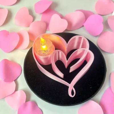 Zatomic_Heart Tea Light Holder