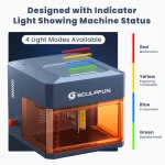 Sculpfun iCube Ultra: Flagship Portable Single Laser Module Switching Engraver - Image 15