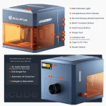 Sculpfun iCube Ultra: Flagship Portable Single Laser Module Switching Engraver - Image 16