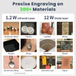 Sculpfun iCube Ultra: Flagship Portable Single Laser Module Switching Engraver - Image 18