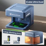 Sculpfun iCube Ultra: Flagship Portable Single Laser Module Switching Engraver - Image 10