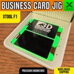 xTool F1 Jig metal card