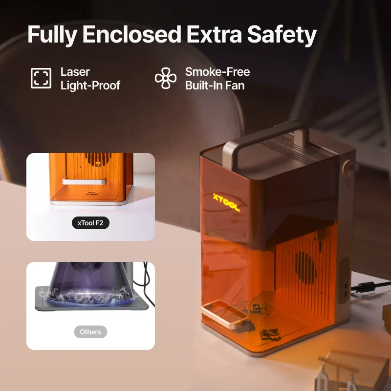 Mechblock Xtool F2 with Slide Extension_9