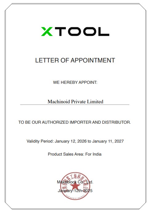 mechblock xtool distributor certificate