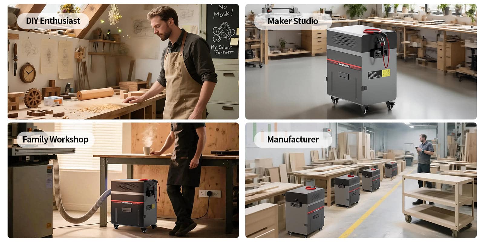 Twotrees M2 CNC Vacuum Cleaner Monster Kit