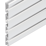 15 x 180 mm Anodized Aluminum T-Slot Extrusion Profile