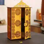 Almirah Design Jewelry Box for Laser Cutting