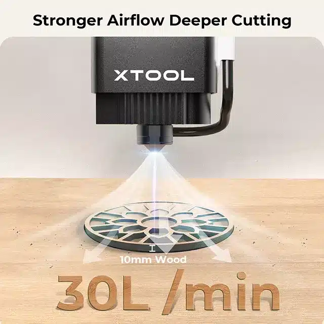 xTool Air Assist for M1 magnetic nozzle