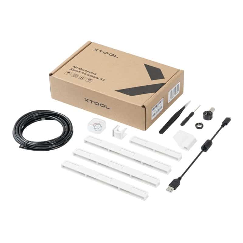 Mechblock xTool Air Compress Assist Parts Kit components
